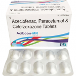 Aceclofenac + Chlorzoxazone + Paracetamol Tablet