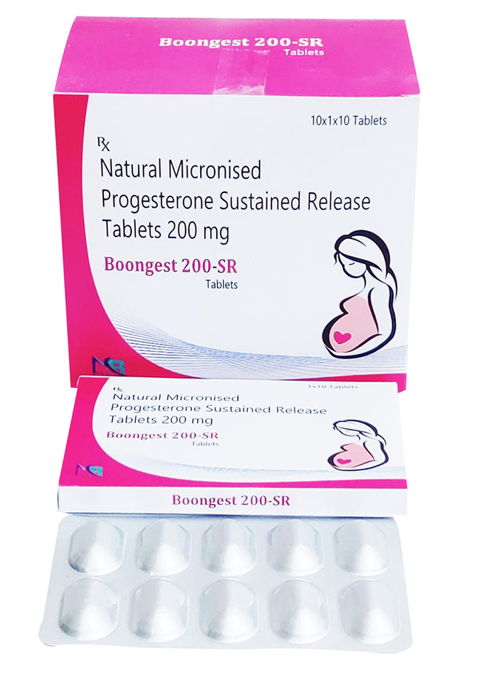 progesterone sustained release tablets