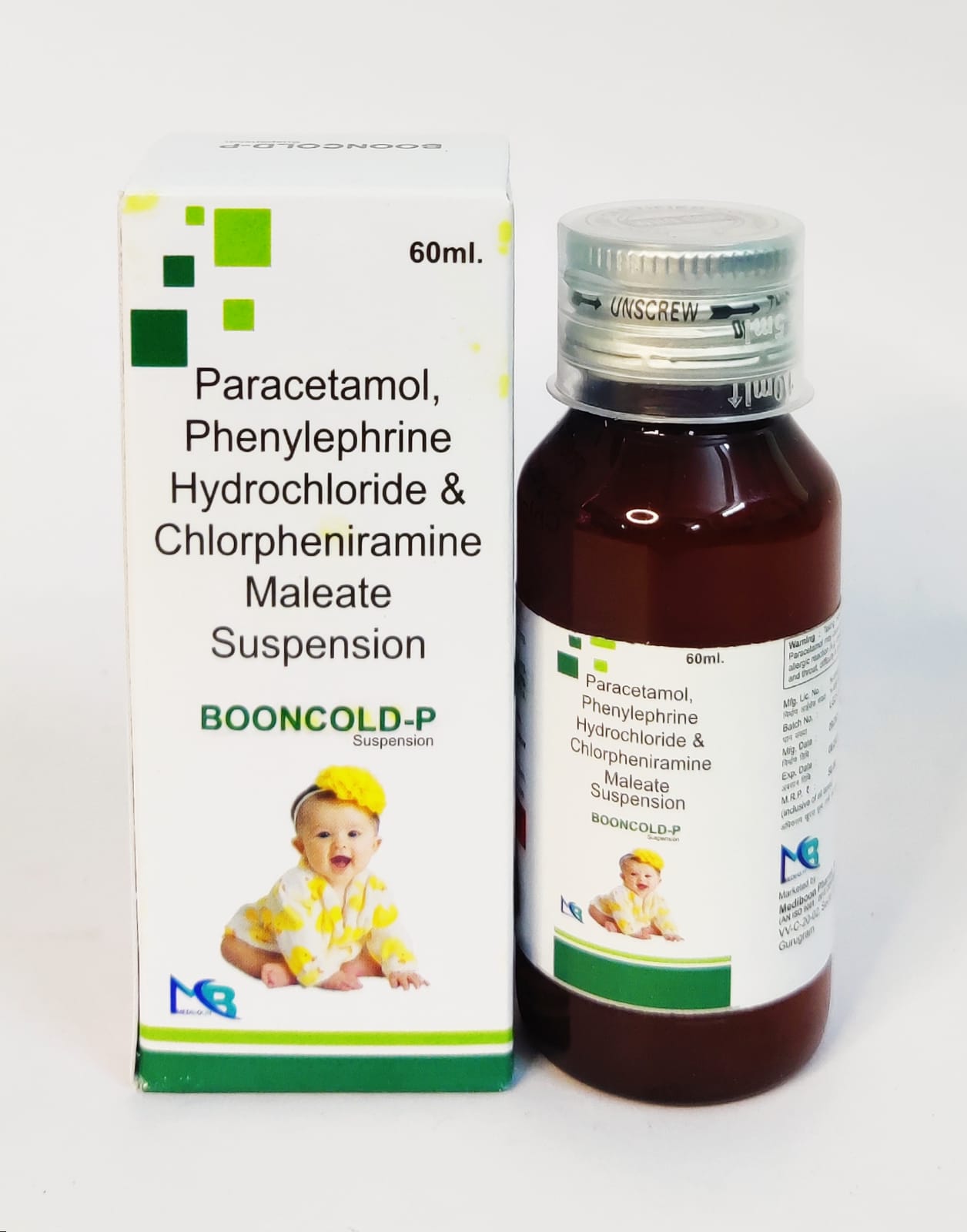 Paracetamol, Phenylephrine Hydrochloride & Chlorpheniramine Maleate